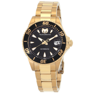 Technomarine Manta Automatic Black Dial Mens Watch TM-219082 1