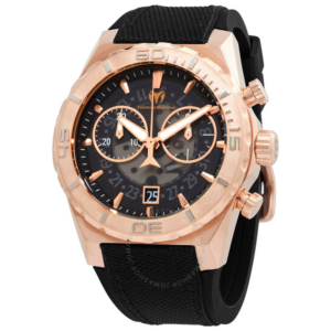 Technomarine Reef Chronograph Quartz Black Dial Mens Watch TM-519011 1