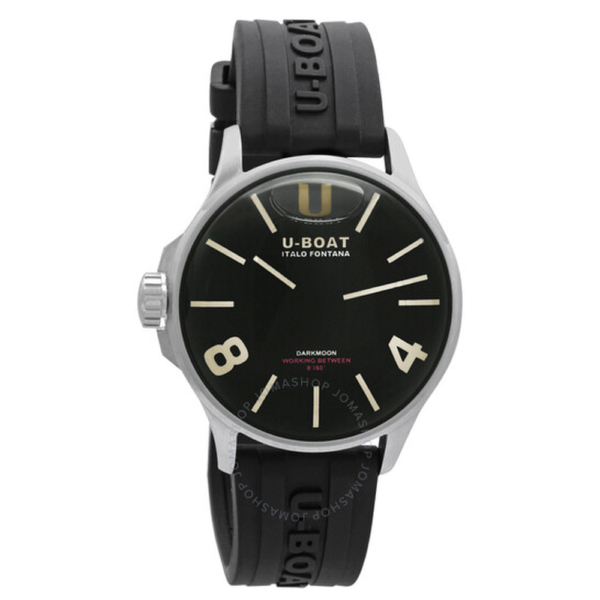 U-Boat Capsoil Darkmoon Quartz Black Dial Mens Watch 9018 1