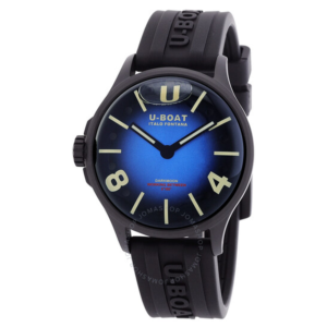 U-Boat Capsoil Darkmoon Quartz Blue Dial Mens Watch 9020 1