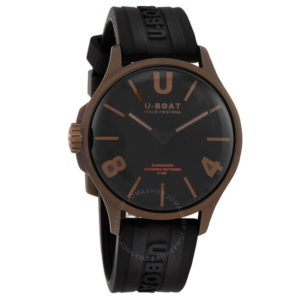 U-Boat Capsoil Quartz Black Dial Mens Watch 9549 1