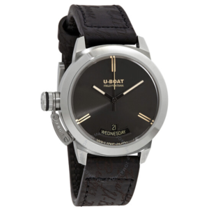 U-Boat Classico Automatic Grey Dial Mens Watch 8891 1