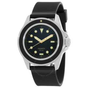 Unimatic Modello Uno Automatic Black Dial Mens Watch U1S-8B 1