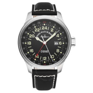 Zeno OS Pilot Automatic Black Dial Mens Watch 8524-A1 1