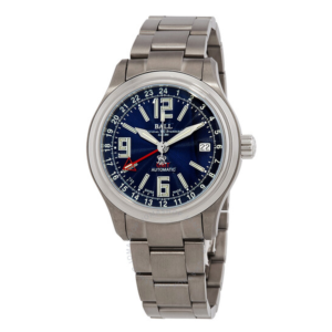 Ball Trainmaster GMT Automatic Blue Dial Mens Watch GM1038D-S10J-BE 1