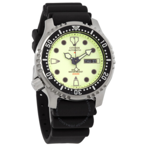 Citizen Promaster Marine Automatic Green Dial Mens Watch NY0040-09W 1