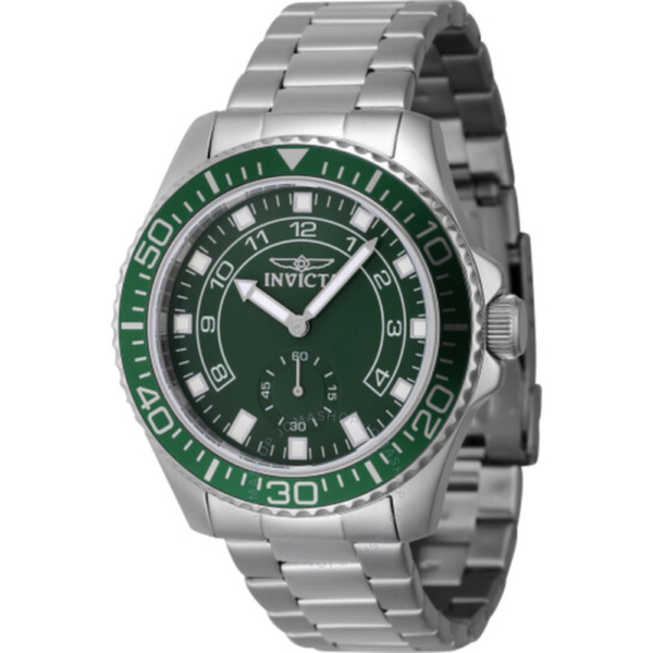 Invicta Pro Diver Quartz Green Dial Mens Watch 47126 1