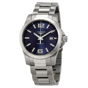 Longines Conquest Blue Dial 41mm Mens L3.759.4.96.6 1