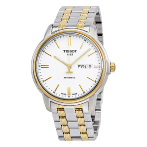 Tissot T-Classic Automatic III White Dial Mens Watch T0654302203100 1